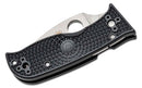 Spyderco Lil Temperance 3 Com Lock Folding Knife 3" VG-10 Steel Blade Black Bi-Directional Texture FRN Handle 69PBK3 -Spyderco - Survivor Hand Precision Knives & Outdoor Gear Store