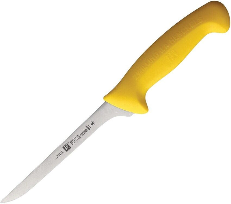 Henckels Zwilling Kitchen Twin Master Flex Boning Knife 6.5" Stainless Steel Blade Yellow Plastic Handle 32101160 -Henckels Zwilling - Survivor Hand Precision Knives & Outdoor Gear Store