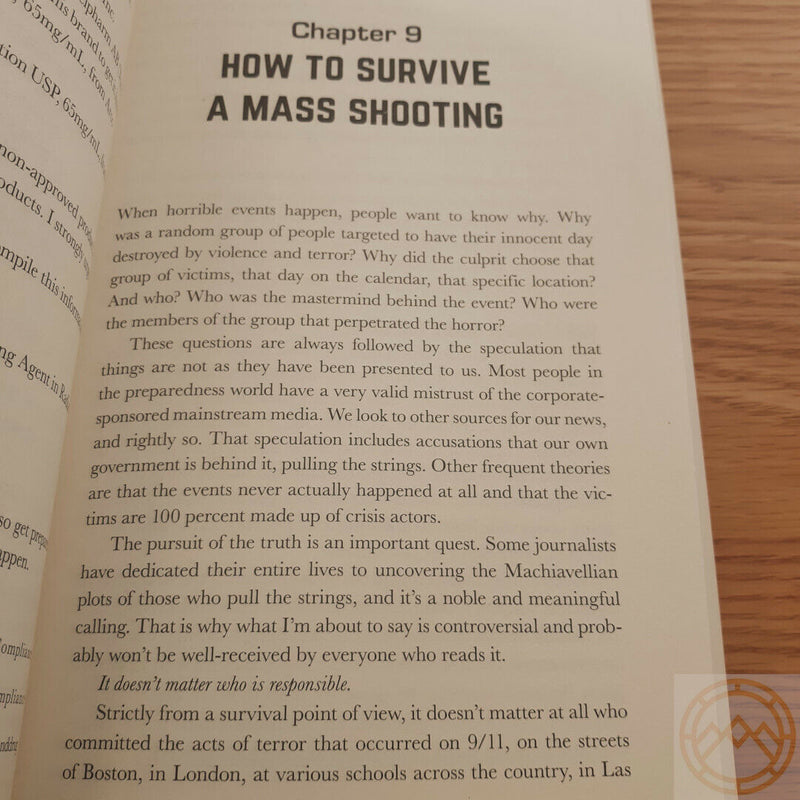 Be Ready For Anything Book Tornados Earthquakes Pandemics Mass Shootings Nuclear 407 -Books - Survivor Hand Precision Knives & Outdoor Gear Store