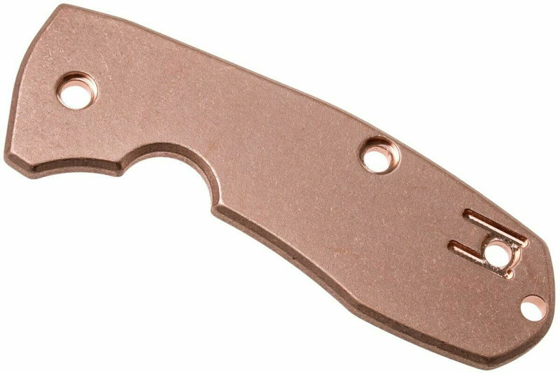 Flytanium Handle Scales For Fits Spyderco Techno 2 Antique Copper Construction 658 -Flytanium - Survivor Hand Precision Knives & Outdoor Gear Store