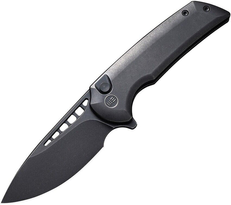 We Knife Co Mini Malice Button Lock Folding Knife 3" CPM-20CV Steel Blade Black Titanium Handle 054BL1 -We Knife Co - Survivor Hand Precision Knives & Outdoor Gear Store