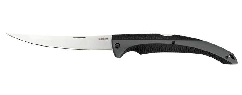 Kershaw Fillet Folding Knife 6.25" Stainless Steel Blade Black Synthetic Handle KS1258 -Kershaw - Survivor Hand Precision Knives & Outdoor Gear Store