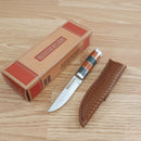 Rough Ryder Fixed Knife 3.25" Stainless Steel Blade Black And Brown Pakkawood/Aluminum Handle 2457 -Rough Ryder - Survivor Hand Precision Knives & Outdoor Gear Store