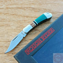 Rough Ryder Mini Folding Knife 1.38" Stainless Steel Blade Turquoise And Wood Handle 1473 -Rough Ryder - Survivor Hand Precision Knives & Outdoor Gear Store