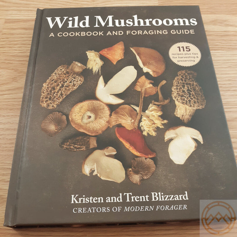 Wild Mushrooms Hand Book Cooking Foraging 115 Recipes Preserve Harvesting Safety 425 -Books - Survivor Hand Precision Knives & Outdoor Gear Store