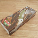 ESEE Model 3 Fixed Knife 3.75" Black Powder Coated 1095HC Steel Blade Linen Micarta Handle 3PB -ESEE - Survivor Hand Precision Knives & Outdoor Gear Store