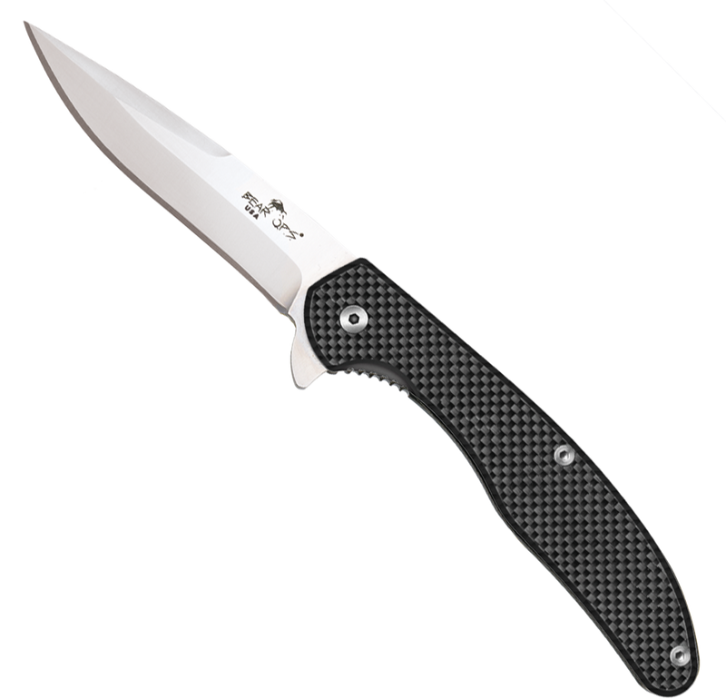 Bear & Son Slim Liner Folding Knife 2.75" S35VN Steel Blade Carbon Fiber Handle 36033 -Bear & Son - Survivor Hand Precision Knives & Outdoor Gear Store