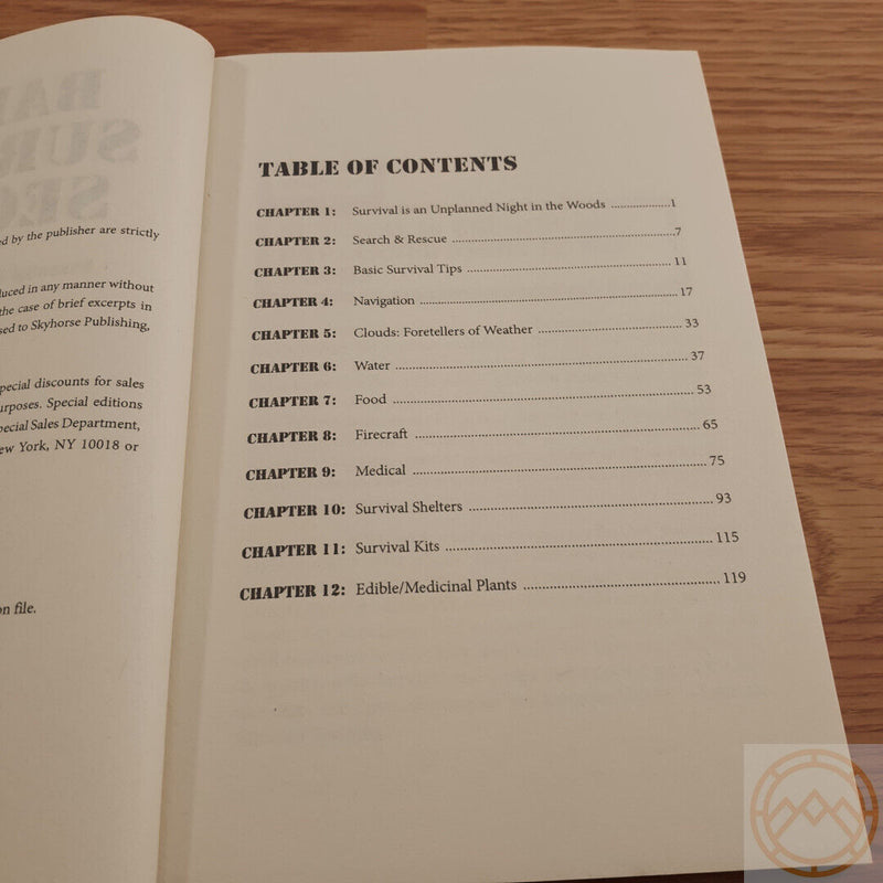 Badass Survival Secrets Book For Any Crisis Build Fire Find Water / Food Shelter 316 -Books - Survivor Hand Precision Knives & Outdoor Gear Store