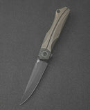 Bestech Knives THYRA Folding Knife 3.5" M390 Steel Blade Titanium/Carbon Fiber T2106C -Bestech Knives - Survivor Hand Precision Knives & Outdoor Gear Store