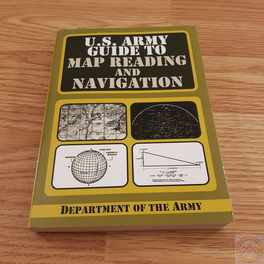 Army Map Reading Example U.S. Army Guide To Map Reading Book Every Aspect Land Navigation Illus