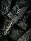 We Knife Roxi Frame Folding Knife 3.13" CPM S35VN Steel Blade Black Titanium Handle 190722 -We Knife Co - Survivor Hand Precision Knives & Outdoor Gear Store