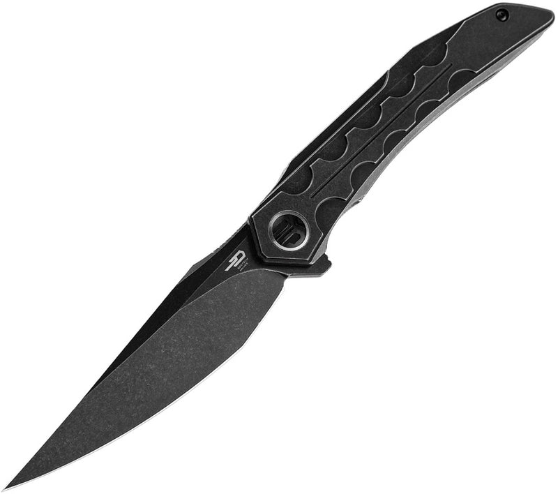 Bestech Knives Samari Folding Knife 3.88" Bohler M390 Steel Blade Titanium Handle KT2009B -Bestech Knives - Survivor Hand Precision Knives & Outdoor Gear Store