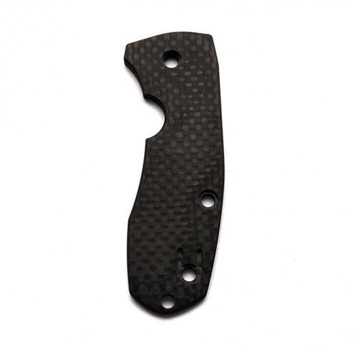 Flytanium Techno 2 Handle Scales Basketweave Black Carbon Fiber Construction 657 -Flytanium - Survivor Hand Precision Knives & Outdoor Gear Store