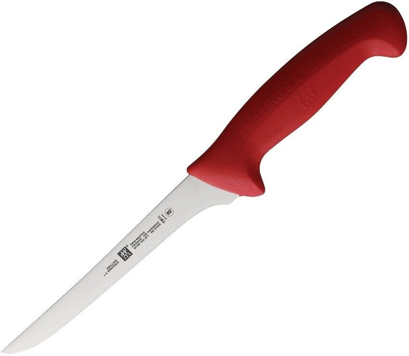 Henckels Zwilling Kitchen Twin Master Boning Knife 6" Stainless Steel Blade Red Plastic Handle 32100163 -Henckels Zwilling - Survivor Hand Precision Knives & Outdoor Gear Store