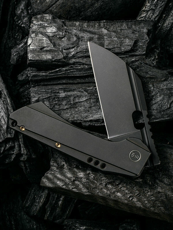 We Knife Roxi Frame Folding Knife 3.13" CPM S35VN Steel Blade Black Titanium Handle 190722 -We Knife Co - Survivor Hand Precision Knives & Outdoor Gear Store