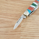 Rough Ryder Congress Pocket Knife Stainless Steel Blades Turquoise/MOP/Stone Handle 2405 -Rough Ryder - Survivor Hand Precision Knives & Outdoor Gear Store