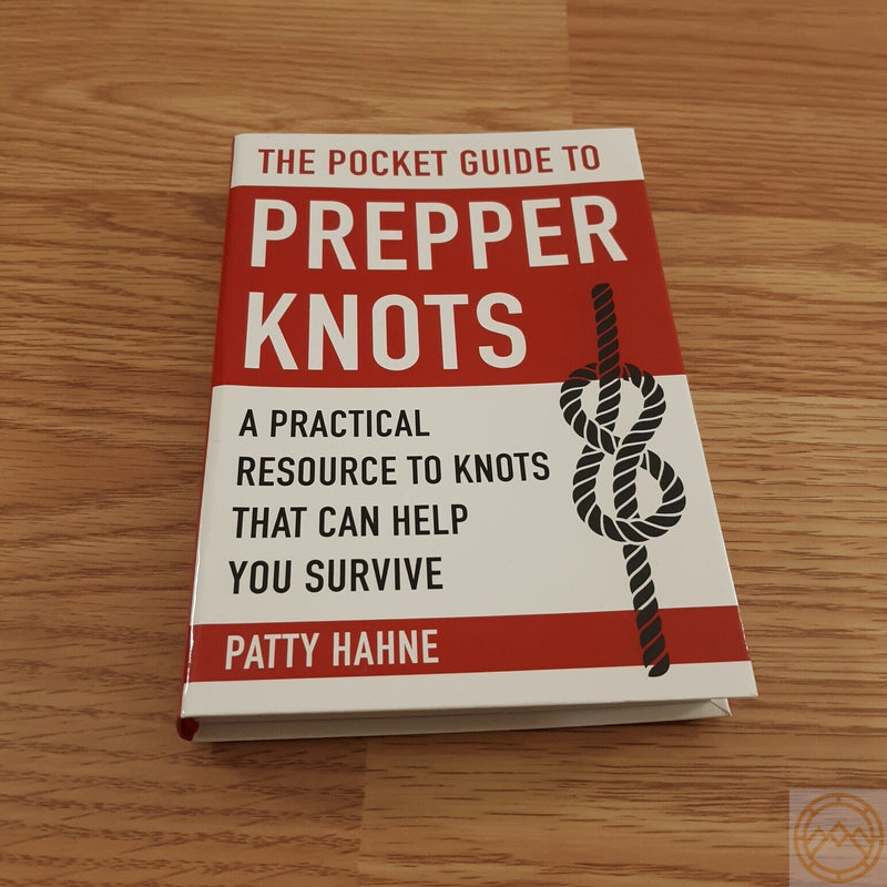 Pocket Guide To Prepper Knots Book Survival Rope Types Multi-Purpose Knots 155pg 372 -Books - Survivor Hand Precision Knives & Outdoor Gear Store