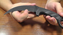 Cold Steel FGX Karambit Fixed Knife 4" Grivory Full Tang Blade Black Rubber Handle 92FK -Cold Steel - Survivor Hand Precision Knives & Outdoor Gear Store