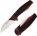 Rough Ryder Linerlock A/O Folding Knife 3.5" Stainless Steel Blade Black/Red G10 Handle 2534 -Rough Ryder - Survivor Hand Precision Knives & Outdoor Gear Store