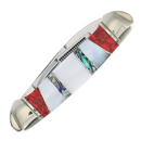 Rough Ryder Canoe Pocket Knife Stainless Steel Blades Stone/Abalone/MOP Handle 2402 -Rough Ryder - Survivor Hand Precision Knives & Outdoor Gear Store