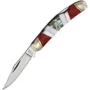 Rough Ryder Sowbelly Folding Knife Stainless Steel Blade Stone/Lip Pearl/MOP/Abalone Handle 2407 -Rough Ryder - Survivor Hand Precision Knives & Outdoor Gear Store