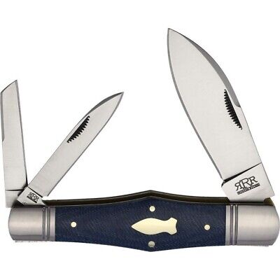 Rough Ryder Reserve Swell Center Pocket Knife D2 Tool Steel Blades Micarta Handle R003BM -Rough Ryder Reserve - Survivor Hand Precision Knives & Outdoor Gear Store