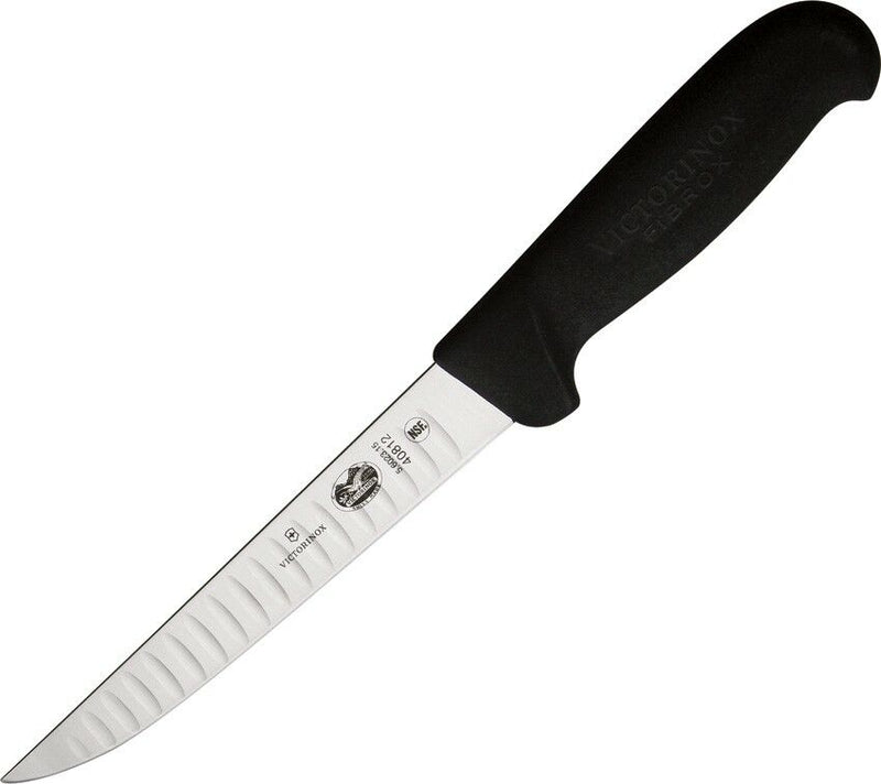 Victorinox Boning Fixed Knife 6" Stainless Steel Blade Black Fibrox Handle 5602315 -Victorinox - Survivor Hand Precision Knives & Outdoor Gear Store