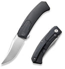 We Knife Co Shuddan Frame Folding Knife 3.5" CPM-20CV Steel Clip Point Blade Black Titanium Handle 210151 -We Knife Co - Survivor Hand Precision Knives & Outdoor Gear Store