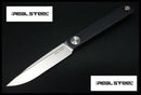 Real Steel Slip Joint Folding Knife 3.5" VG-10 Steel Blade Black G10 Handle 7841 -Real Steel - Survivor Hand Precision Knives & Outdoor Gear Store