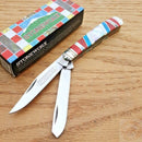 Rough Ryder Stoneworx Pocket Knife Stainless Steel Blade Mother Of Pearl/Stone Handle R918 -Rough Ryder - Survivor Hand Precision Knives & Outdoor Gear Store