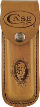 Case XX Large Job Case Sheath Fits Folding Knife Brown Leather Construction 9027 -Case Cutlery - Survivor Hand Precision Knives & Outdoor Gear Store