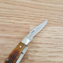 Rough Ryder Tiny Trapper Pocket Knife Stainless Steel Blades Jigged Bone Handle R807 -Rough Ryder - Survivor Hand Precision Knives & Outdoor Gear Store