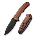 Civivi Praxis Linerlock Folding Knife 3.75" 9Cr18MoV Steel Blade Wood Handle C803H -Civivi - Survivor Hand Precision Knives & Outdoor Gear Store