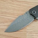 Kansept Knives Entity Folding Knife 3.5" Damascus Steel Blade Titanium Handle 1036A3 -Kansept Knives - Survivor Hand Precision Knives & Outdoor Gear Store