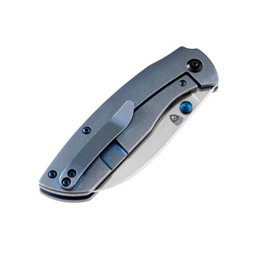 Kansept Knives Convict Folding Knife 3.25" S35VN Steel Blade Blue Titanium Handle 1023B2 -Kansept Knives - Survivor Hand Precision Knives & Outdoor Gear Store