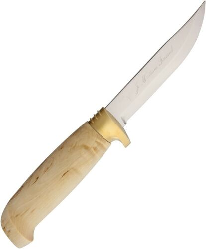 Marttiini Golden Lynx Fixed Knife 4.125" Stainless Steel Blade Curly Birch Handle 160014 -Marttiini - Survivor Hand Precision Knives & Outdoor Gear Store