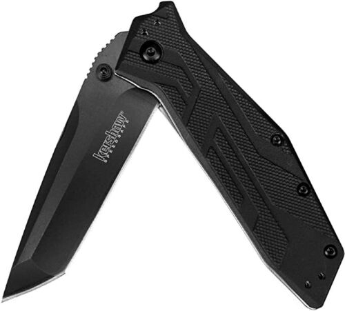 Kershaw Brawler Linerlock Folding Knife 3" 8Cr13MoV Steel Blade Black GRN Handle 1990X -Kershaw - Survivor Hand Precision Knives & Outdoor Gear Store