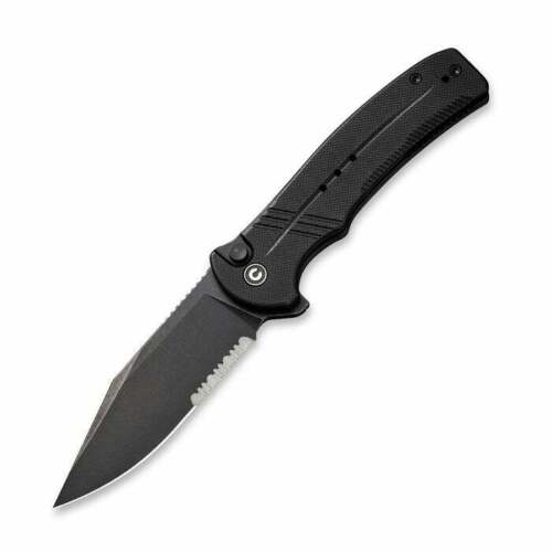 Civivi Cogent Folding Knife 3.5" 14C28N Sandvik Steel Blade Black G10 Handle C20038E1 -Civivi - Survivor Hand Precision Knives & Outdoor Gear Store