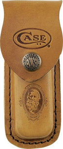 Case XX Medium Job Case Sheath Fits Folding Knife Brown Leather Construction 9026 -Case Cutlery - Survivor Hand Precision Knives & Outdoor Gear Store