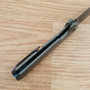 Kansept Knives Bulldozer Folding Knife 3.75" CPM-20CV Steel Blade Gray Titanium Handle 1028A2 -Kansept Knives - Survivor Hand Precision Knives & Outdoor Gear Store