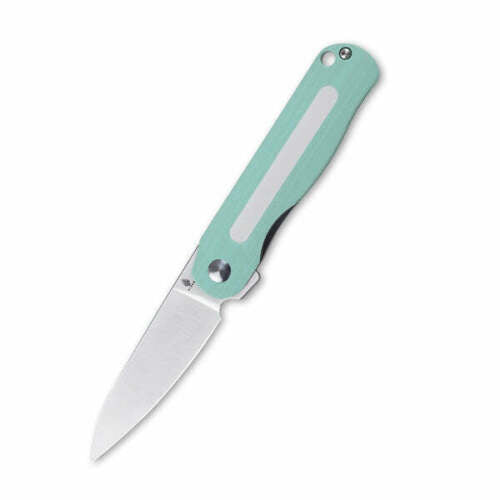 Kizer Cutlery Lätt Vind Mini Folding Knife 3" N690 Steel Blade Green And White G10 Handle V3567N4 -Kizer Cutlery - Survivor Hand Precision Knives & Outdoor Gear Store