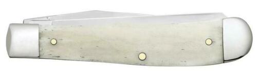 Case XX US Navy Trapper Pocket Knife Stainless Steel Blades Natural Bone Handle 22553 -Case Cutlery - Survivor Hand Precision Knives & Outdoor Gear Store