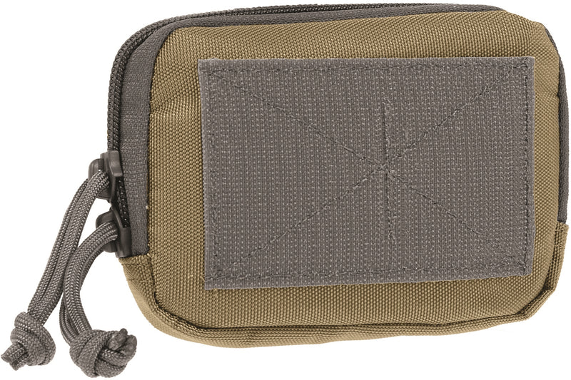 Maxpedition Hook & Loop Zipper Pocket Khaki Foliage Green Elastic Organizer 3526KF -Maxpedition - Survivor Hand Precision Knives & Outdoor Gear Store