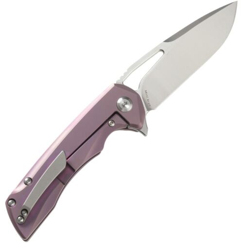 Kansept Knives Mini Kyro Folding Knife 2.75" CPM S35VN Steel Blade Purple Titanium Handle 2001A5 -Kansept Knives - Survivor Hand Precision Knives & Outdoor Gear Store