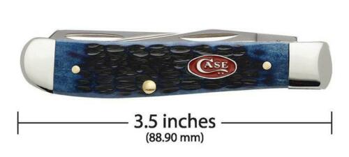 Case XX Cutlery Mini Trapper Pocket Knife Stainless Blades Navi Blue Bone Handle 07321 -Case Cutlery - Survivor Hand Precision Knives & Outdoor Gear Store