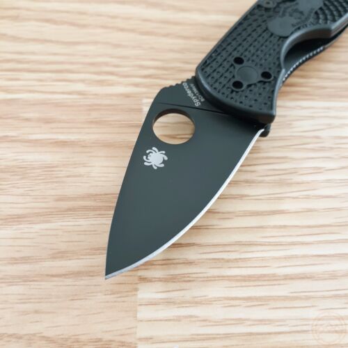 Spyderco Ambitious Folding Knife 2.31" 8Cr13MoV Steel Blade Black FRN Handle 148PBBK -Spyderco - Survivor Hand Precision Knives & Outdoor Gear Store