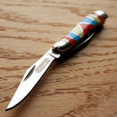 Rough Ryder Stoneworx Peanut Pocket Knife Stainless Steel Blades Mother Of Pearl/Stone Handle R911 -Rough Ryder - Survivor Hand Precision Knives & Outdoor Gear Store