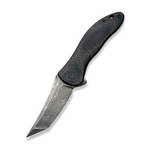 Civivi Synergy3 Linerlock Folding Knife 3.25" Damascus Steel Blade Carbon Fiber Handle 20075ADS1 -Civivi - Survivor Hand Precision Knives & Outdoor Gear Store