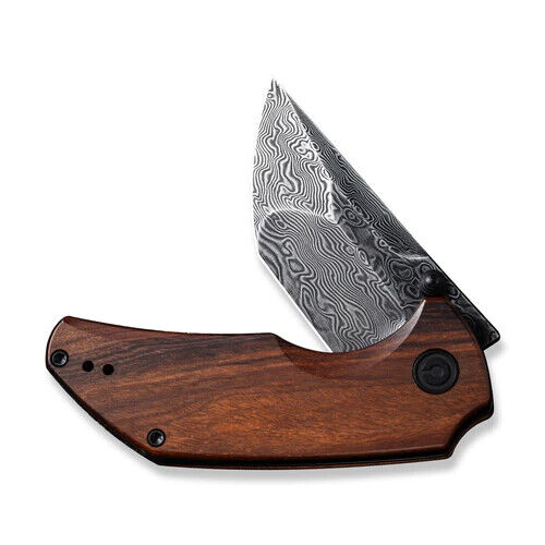 Civivi Thug 2 Folding Knife 2.69" Damascus Steel Blade Cuibourtia Wood Handle 20028CDS1 -Civivi - Survivor Hand Precision Knives & Outdoor Gear Store