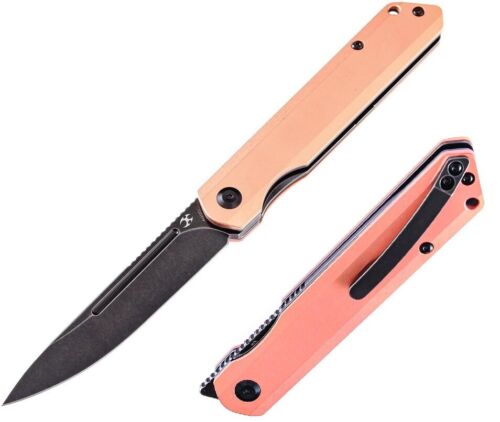 Kansept Knives Prickle Folding Knife 3.5" CPM-S35VN Steel Blade Copper Handle 1012C1 -Kansept Knives - Survivor Hand Precision Knives & Outdoor Gear Store